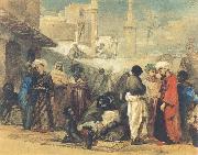 William James Muller The Cairo Slave Market china oil painting reproduction